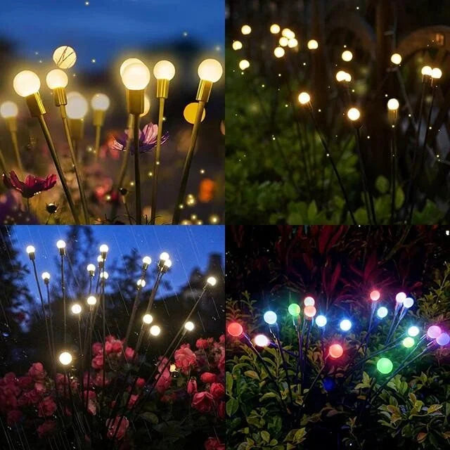 🔥Last Day 48% OFF-Solar Powered Firefly Garden Light