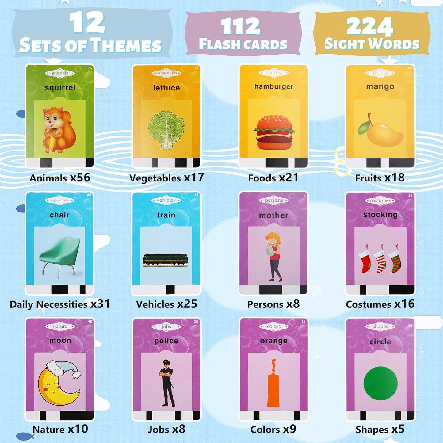 Talking Flash Cards for Toddler