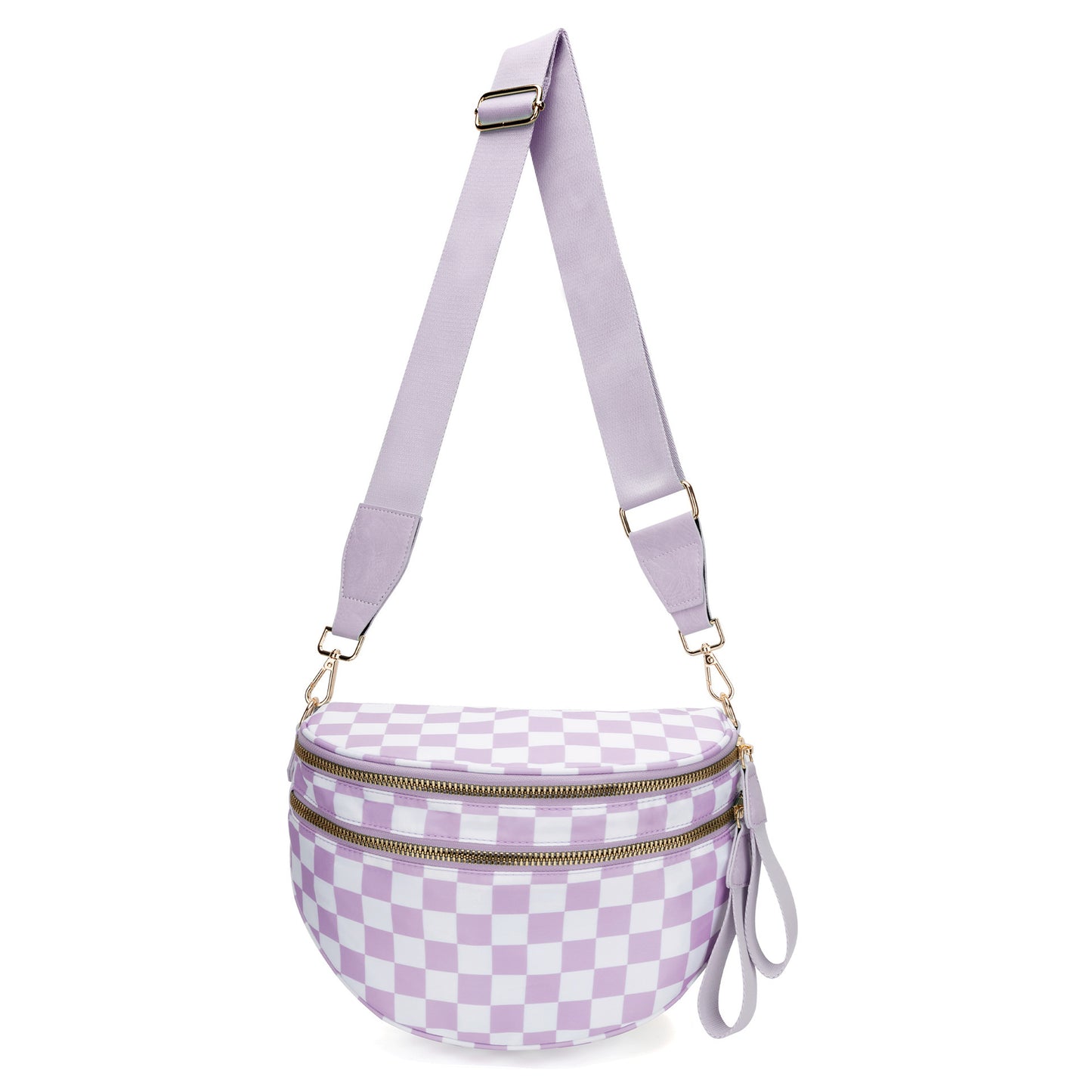 Checkered Bum Bag Crossbody