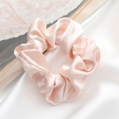 Silk Feeling Scrunchies Hairbands Hair Ties