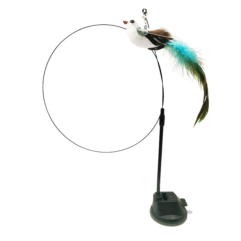 Interactive Bird Simulation Cat Toy Set