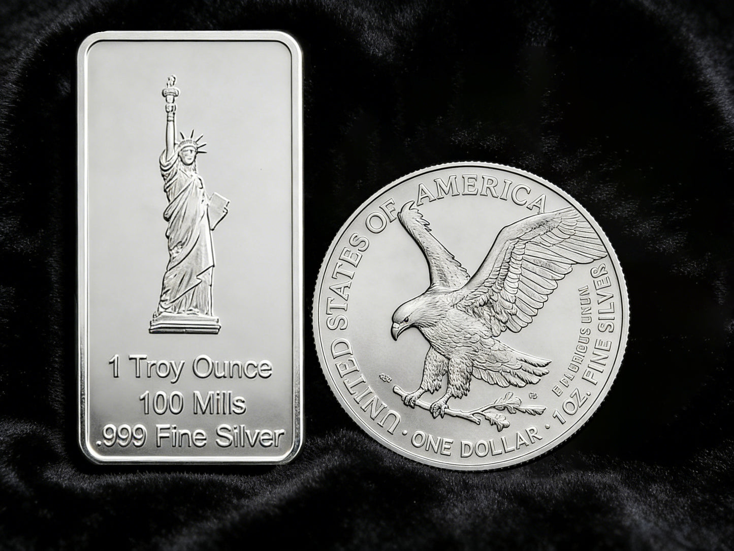 American Liberty & Eagle Silver Set🦅