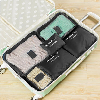 6 Piece Travel Luggage Storage Bag Set