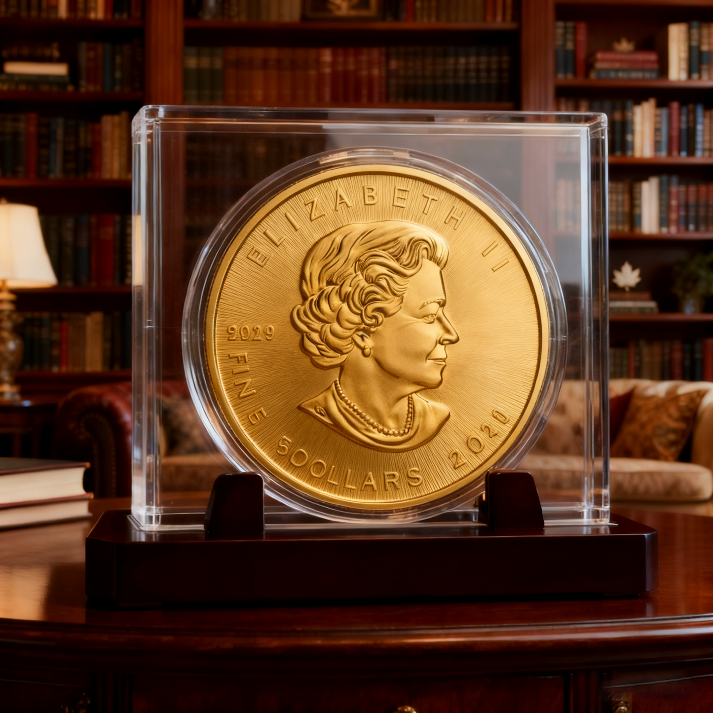 Canada Maple Leaf -1 Troy Ounce .9999 Gold Coin(Random year)