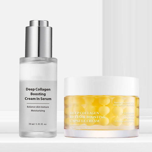 Glazed Collagen Duo – Firm & Plump Korean Glow Set