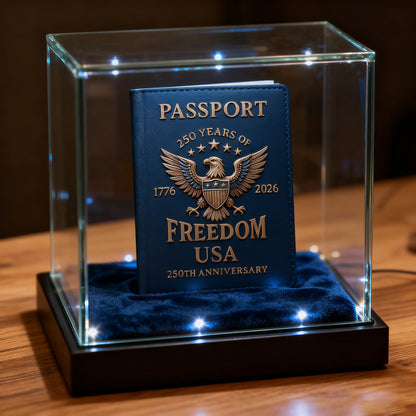 250th Anniversary of Freedom USA Passport Holder