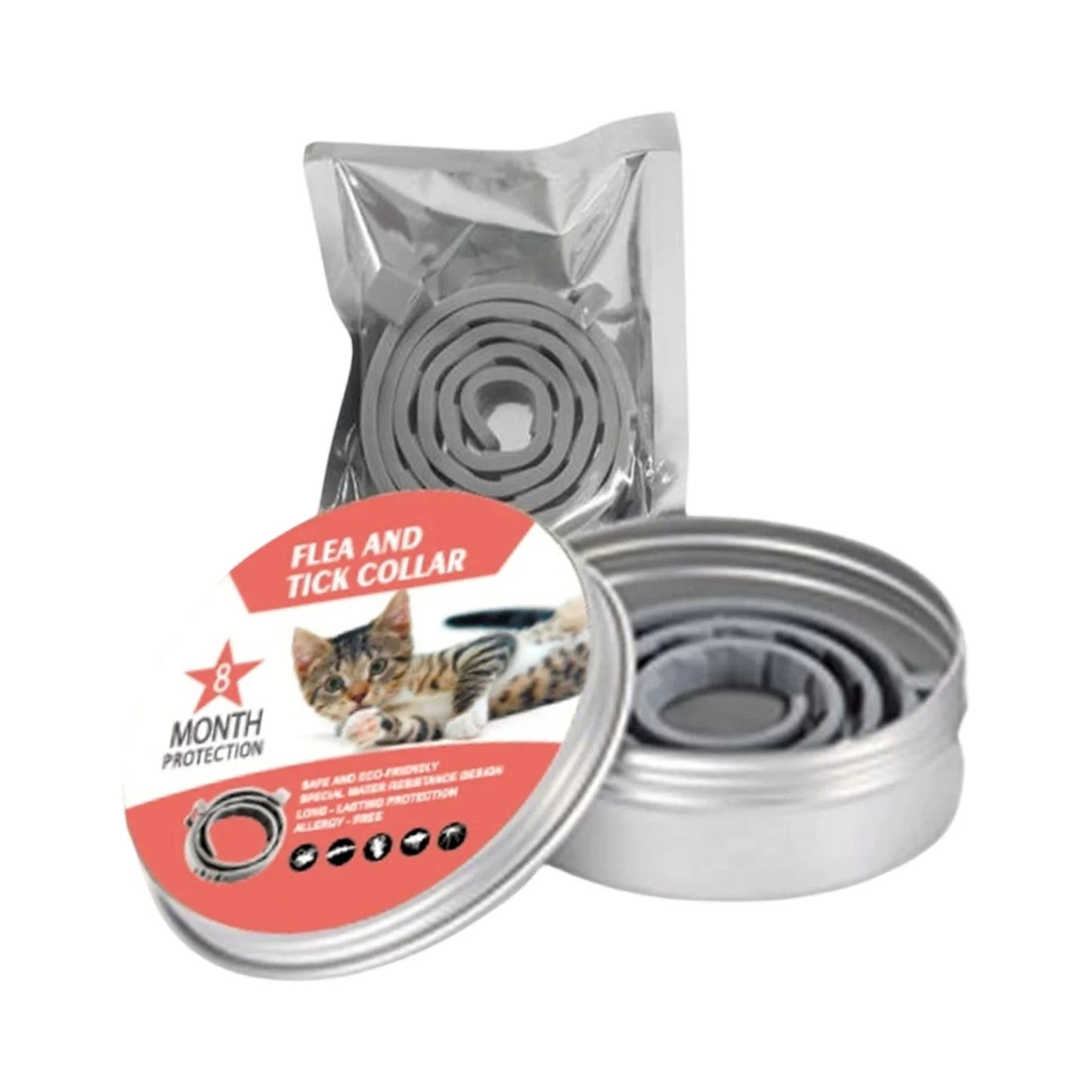 8+ Months Pet Bug Repellent Collar