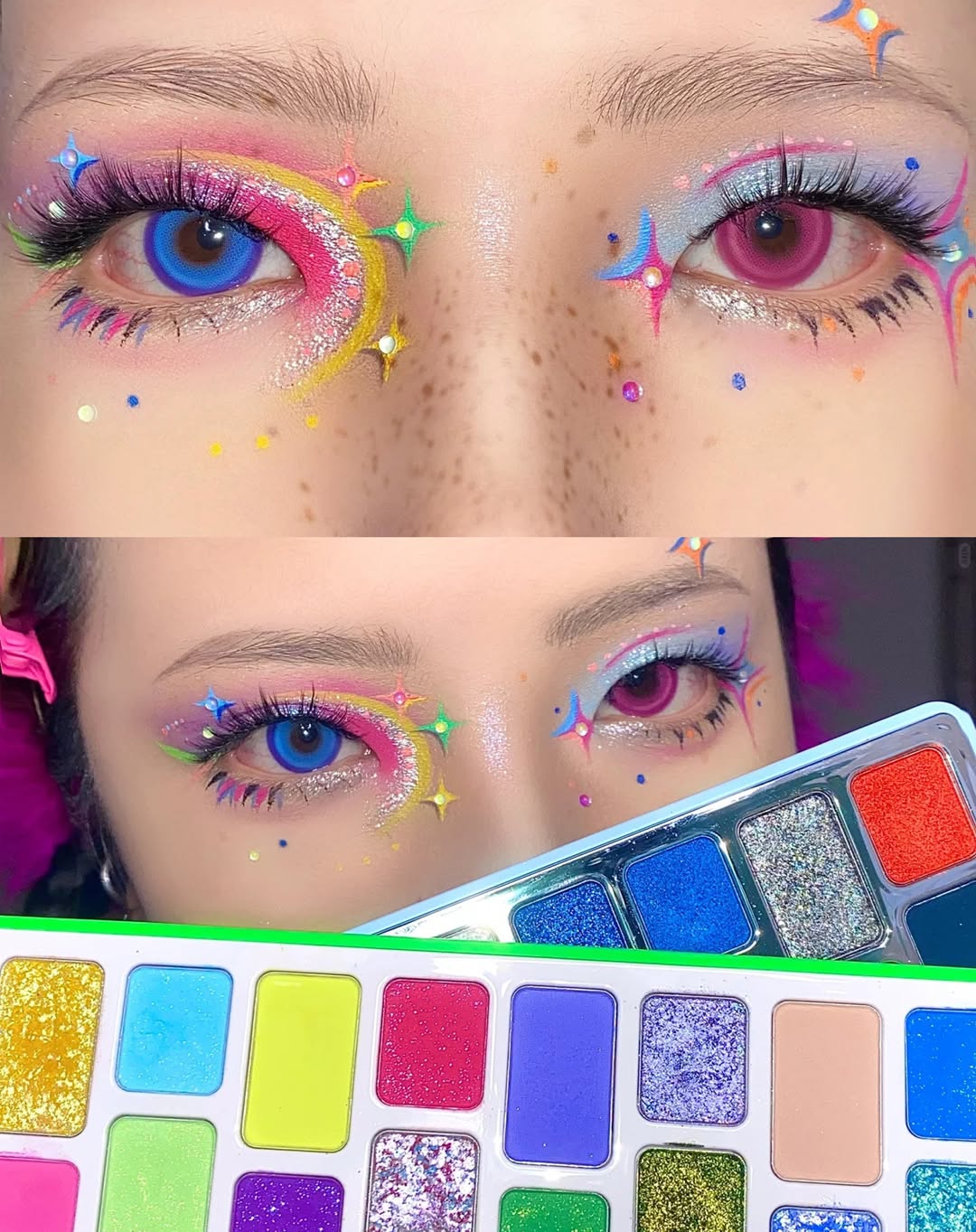 16-Color Natural Star Eye Shadow Palette🎨