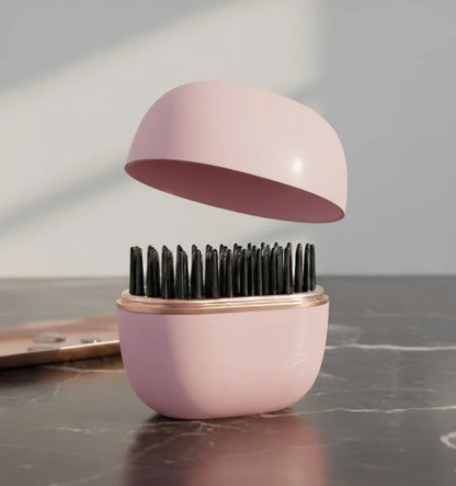 Mini Hair Straightener Brush