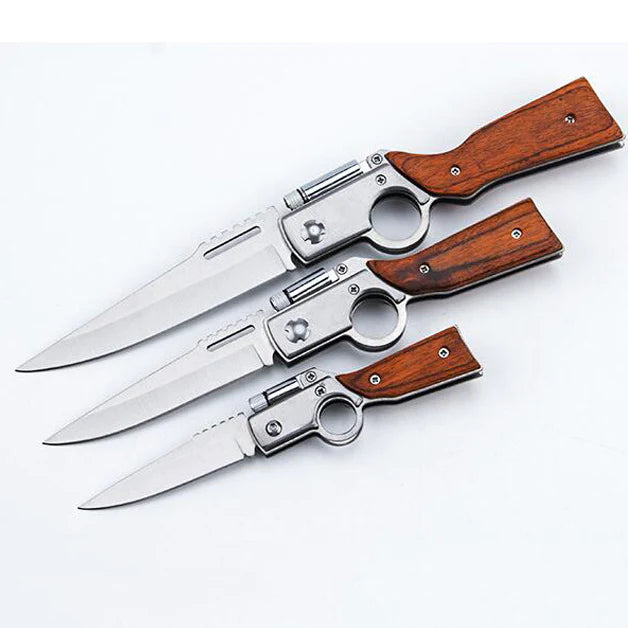 Multifunctional Outdoor Folding Knife with LED Light