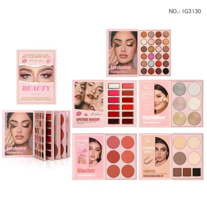 🎀Fashion 5-in-1 Makeup Book Palette🎨💄