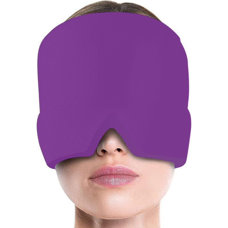 🔥🧊Migraine Relief Cap – ✨Hot & Cold Gel Therapy for Headache & Sinus Pain🎉
