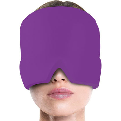 🔥🧊Migraine Relief Cap – ✨Hot & Cold Gel Therapy for Headache & Sinus Pain🎉