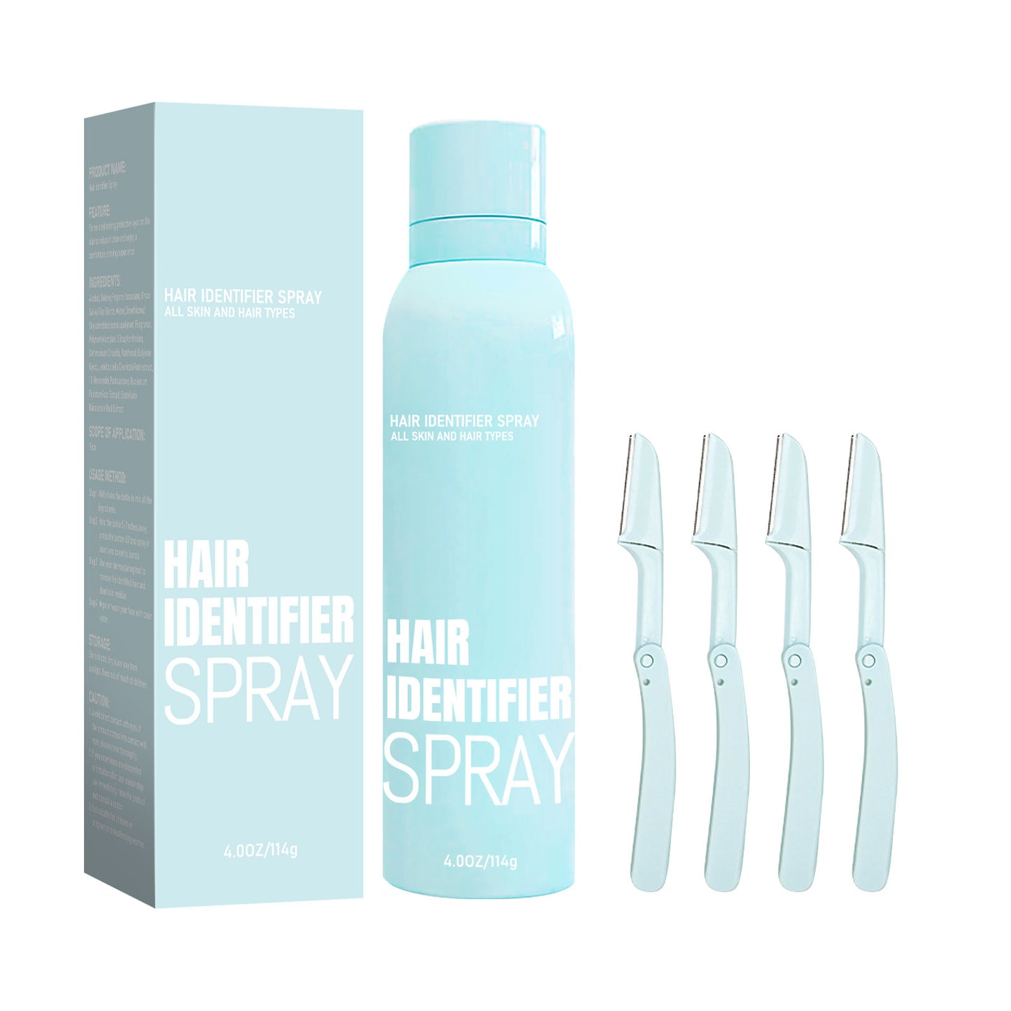 🌸🌸 Dermaplaning & Face Shaving – Hair Identifier Spray for Women's Facial Hair Removal 💖💆‍♀️