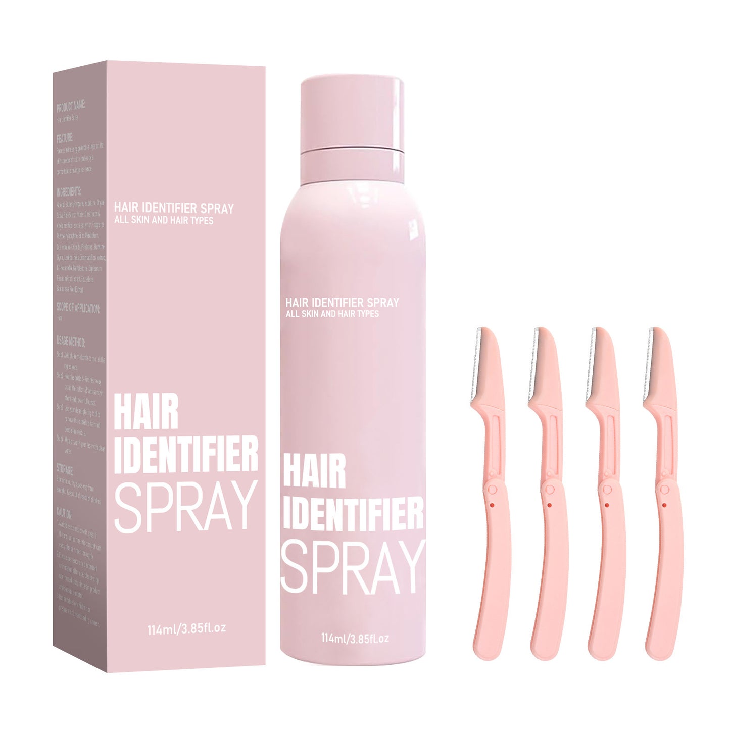 🌸🌸 Dermaplaning & Face Shaving – Hair Identifier Spray for Women's Facial Hair Removal 💖💆‍♀️
