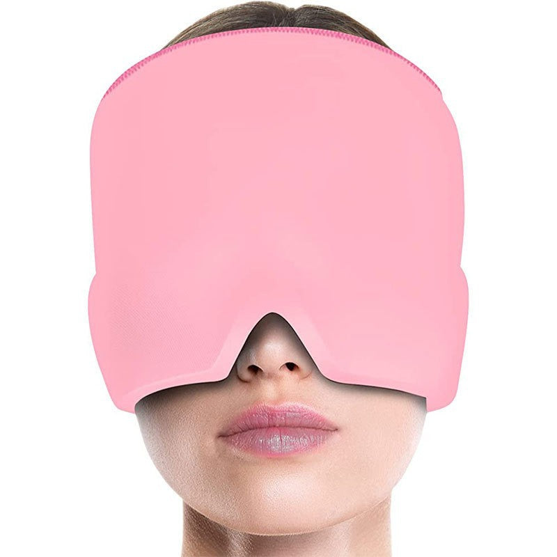 🔥🧊Migraine Relief Cap – ✨Hot & Cold Gel Therapy for Headache & Sinus Pain🎉
