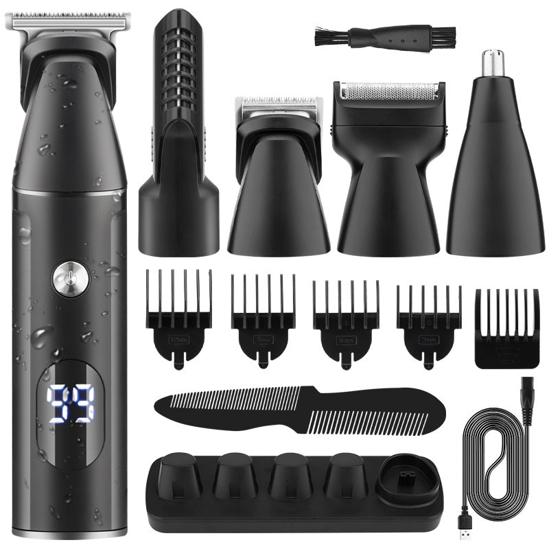 🔥💥 Full Body Trimmer 🎁✨ Electric Razor Waterproof Beard Trimming Kit with Mustache Nose Ear Body Facial 🎁