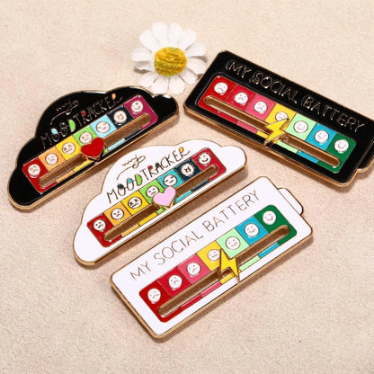 Interactive Mood Pins😊