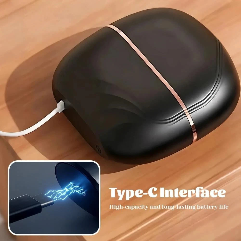 Mini Hair Straightener Brush