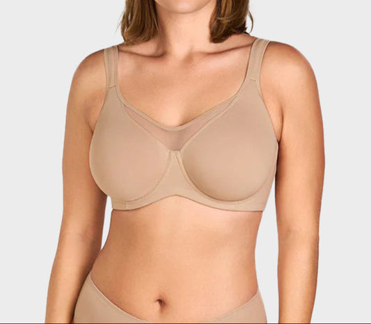 Plus Size Cooling Full Coverage Minimizer Bra