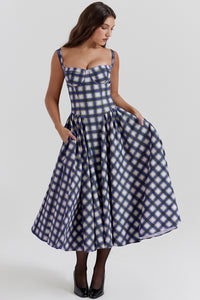 Blue Check Pattern