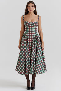 Red Checkered Pattern