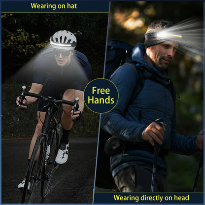 3 Colors Rechargeable Headlamps
