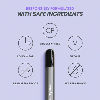 🌟 【24H Lock】1440-Minute Smudge-Proof Eyeliner🌟