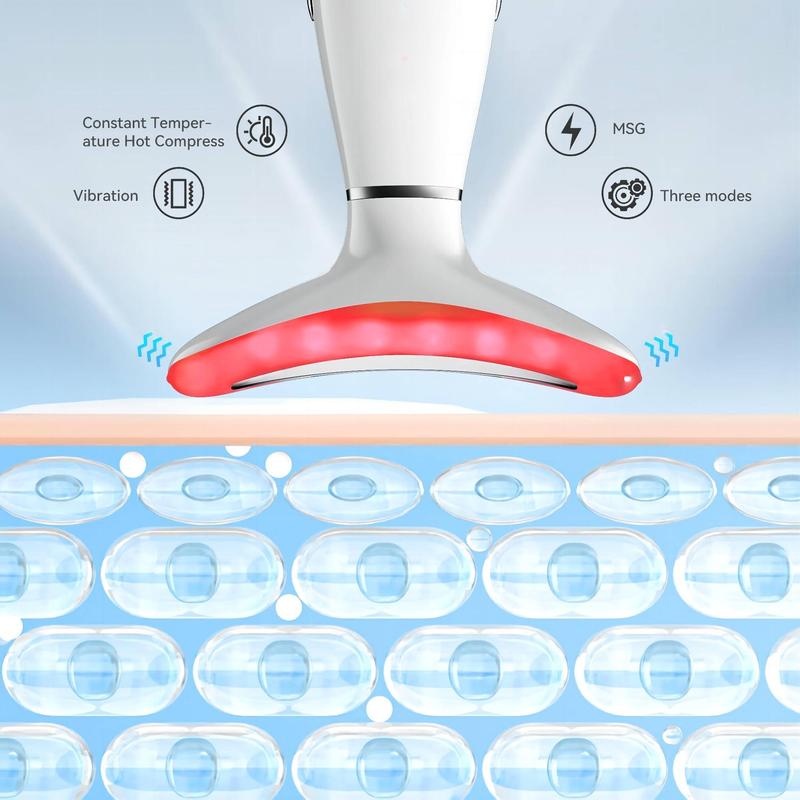 3 Color LED Face and Neck Therapy Massager