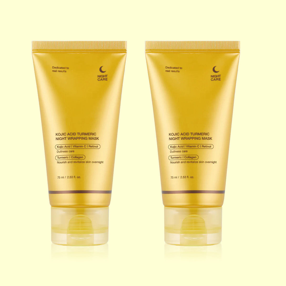"Bye-Bye Dullness! Kojic Acid Overnight Mask!"