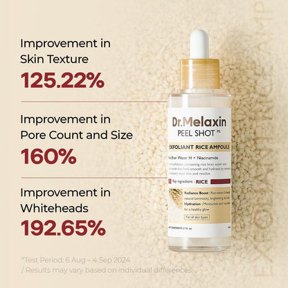 Peel Shot Glow Rice Ampoule Duo