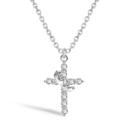 Crown Cross Necklace