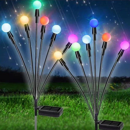 🔥Last Day 48% OFF-Solar Powered Firefly Garden Light