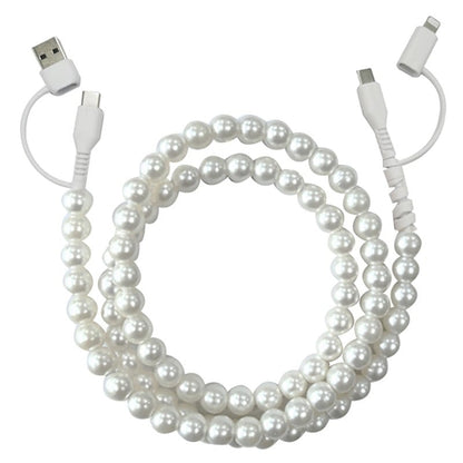🔥 Beaded Charging Cords 🌈 Fit for all device USBC & Lightening or 2-in-1 data line Compatible ✨