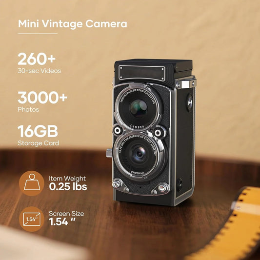 Digital TLR Retro Camera📷