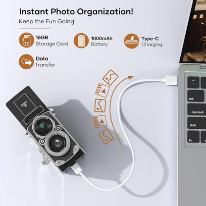 Digital TLR Retro Camera📷