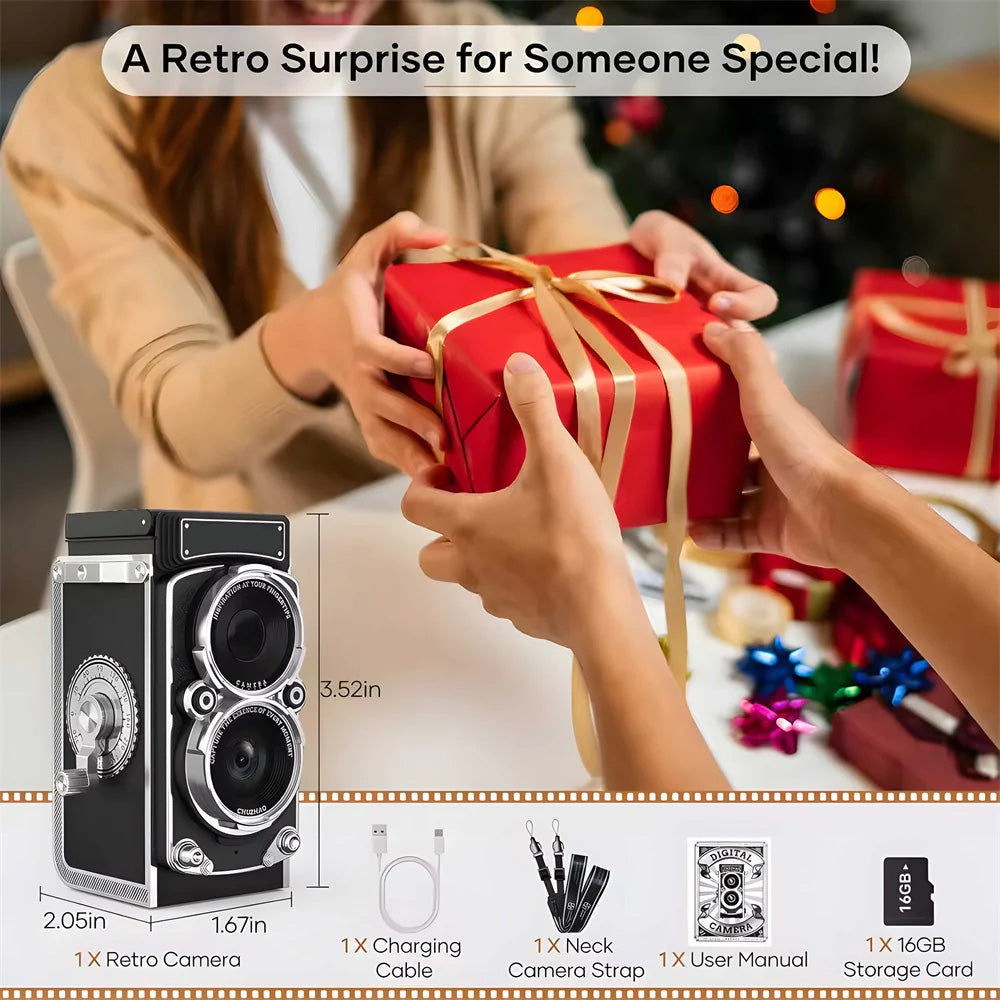Digital TLR Retro Camera📷