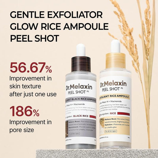 Peel Shot Glow Rice Ampoule Duo