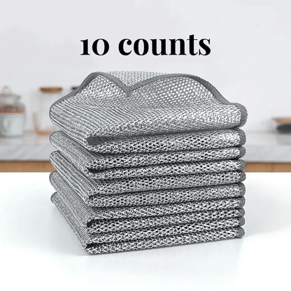 🥳10PCS Multipurpose Wire Dishwashing Rags