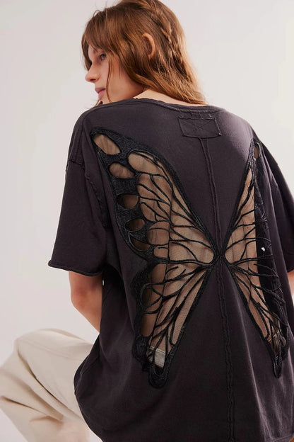 🦋Butterfly Backless Shirt