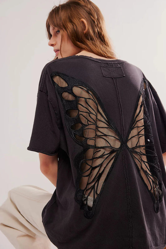 🦋Butterfly Backless Shirt