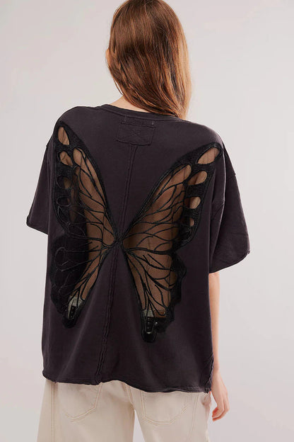 🦋Butterfly Backless Shirt