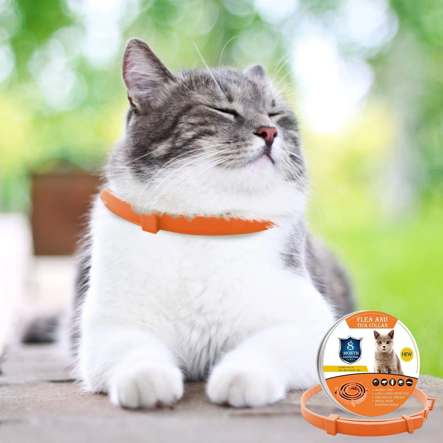 8+ Months Pet Bug Repellent Collar