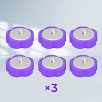 18×Borstelkop - LAVENDEL