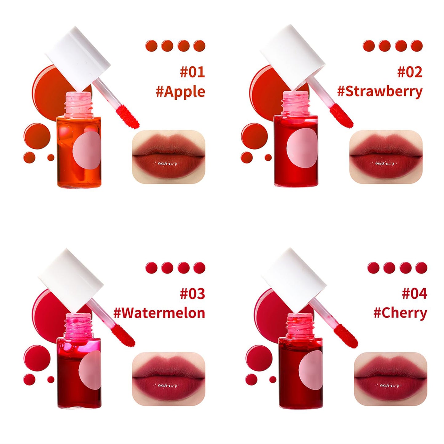 💄Moisturizing long-lasting lipstick 🍓🍎without stickiness, quick-drying lip gloss
