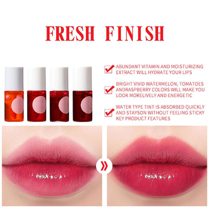 💄Moisturizing long-lasting lipstick 🍓🍎without stickiness, quick-drying lip gloss