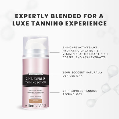2 HR Express Tanning Lotion Dark