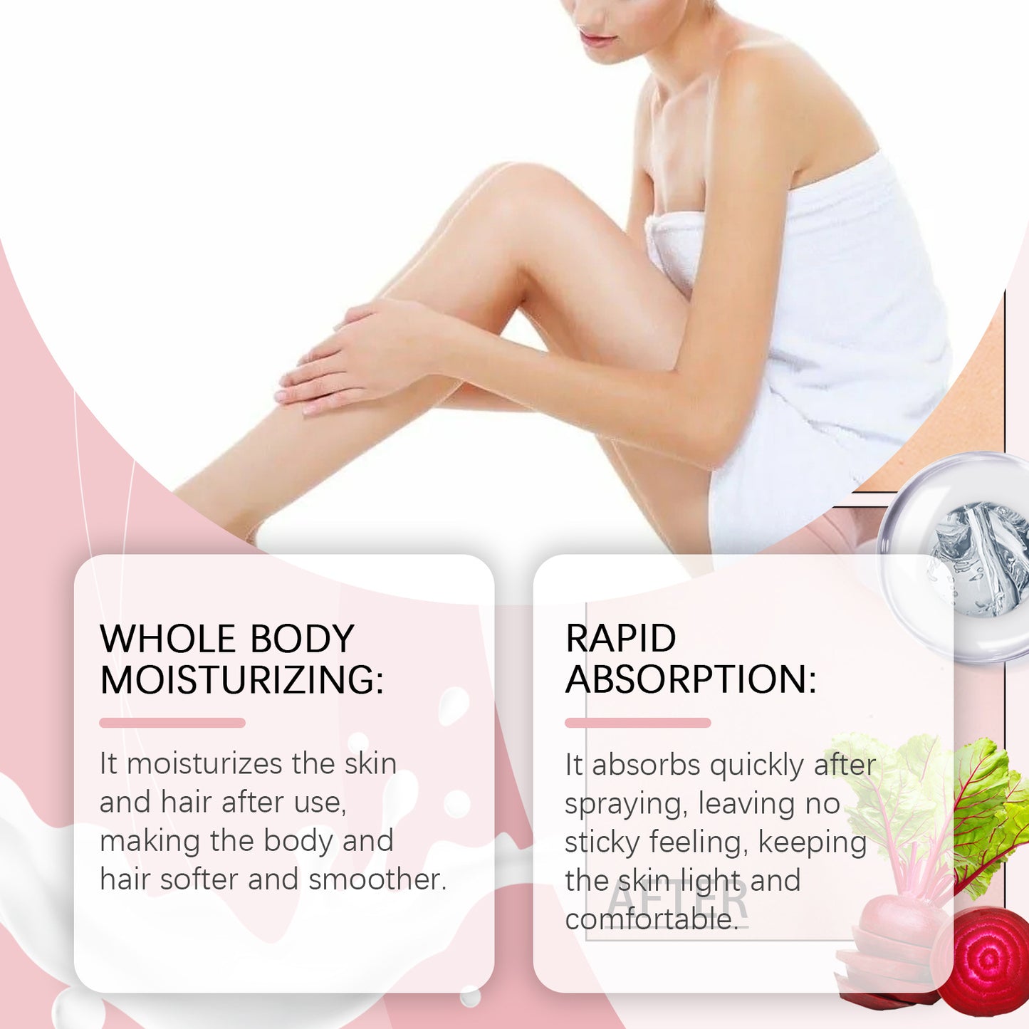 🥛Body Milk Mist🌺Long-lasting Fragrance