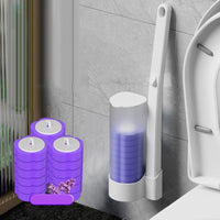 1×Toiletborstel+18×Borstelkop - LAVENDEL