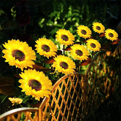 🔥Sunflower Solar Garden Stake Led Lights🌻
